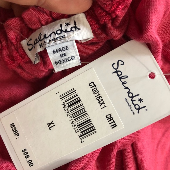 Splendid off the shoulder light and flowy top - Picture 5 of 6